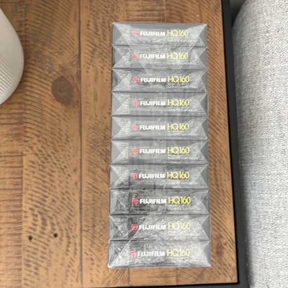 Vintage Fujifilm HQ 160 VHS Tape 8 Hours 10 PACK - NEW - Picture 7 of 7